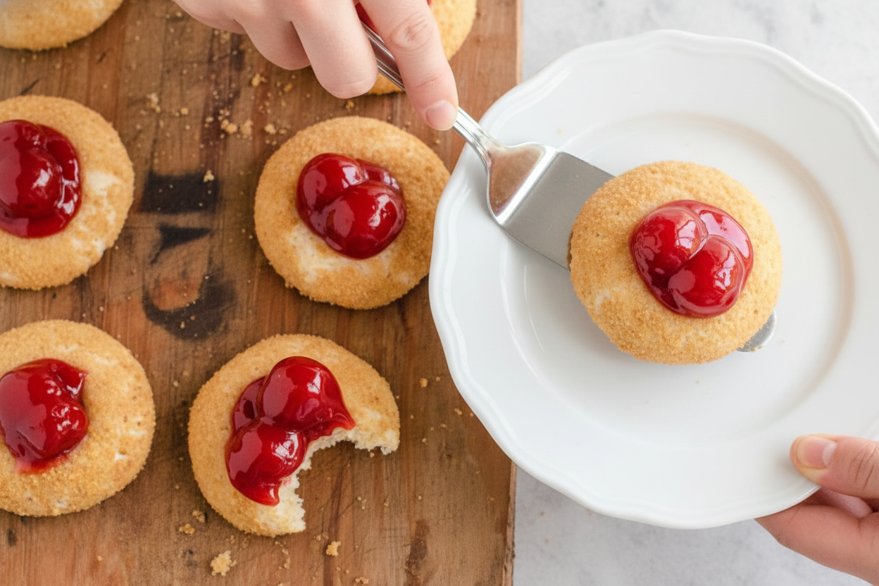Cherry Cheesecake Cookies