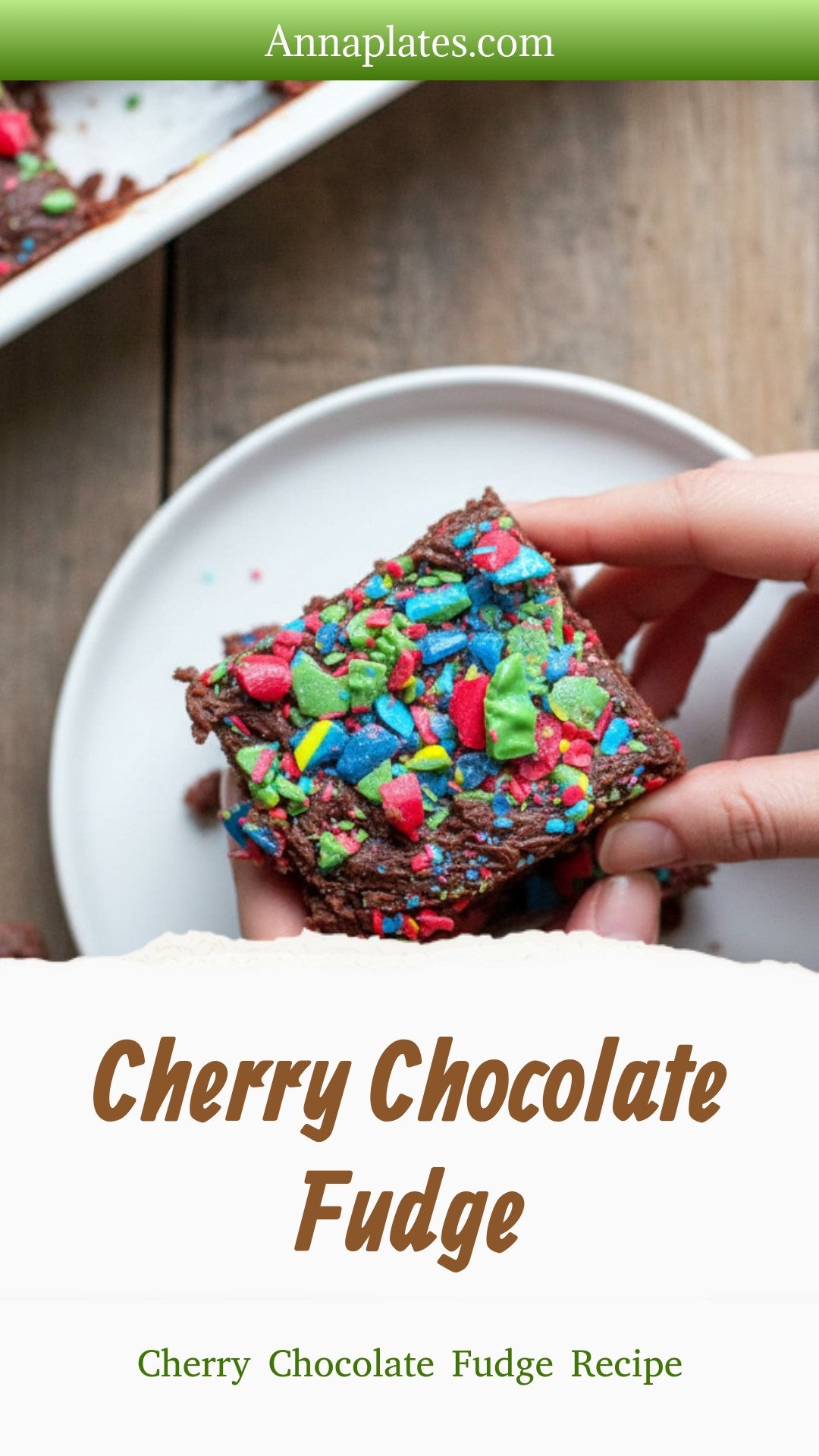 Cherry Chocolate Fudge