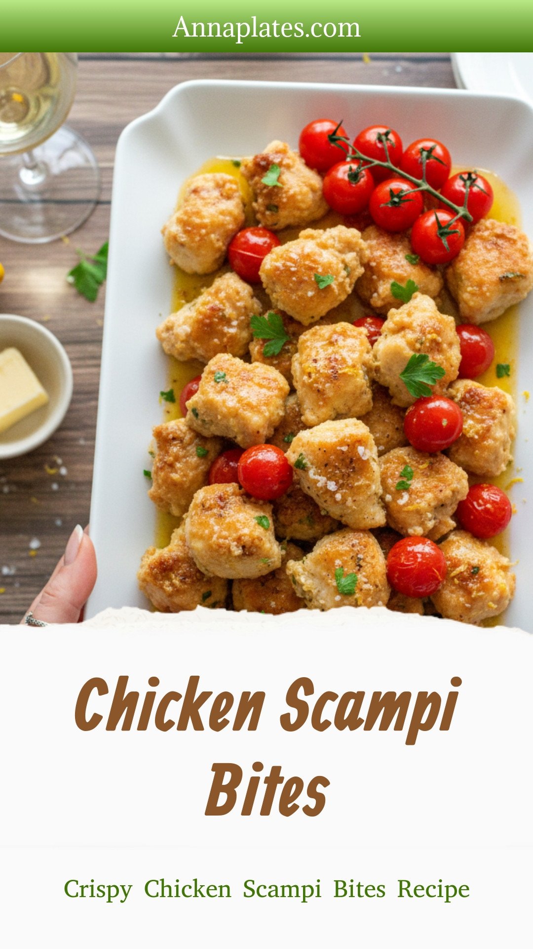 Chicken Scampi Bites