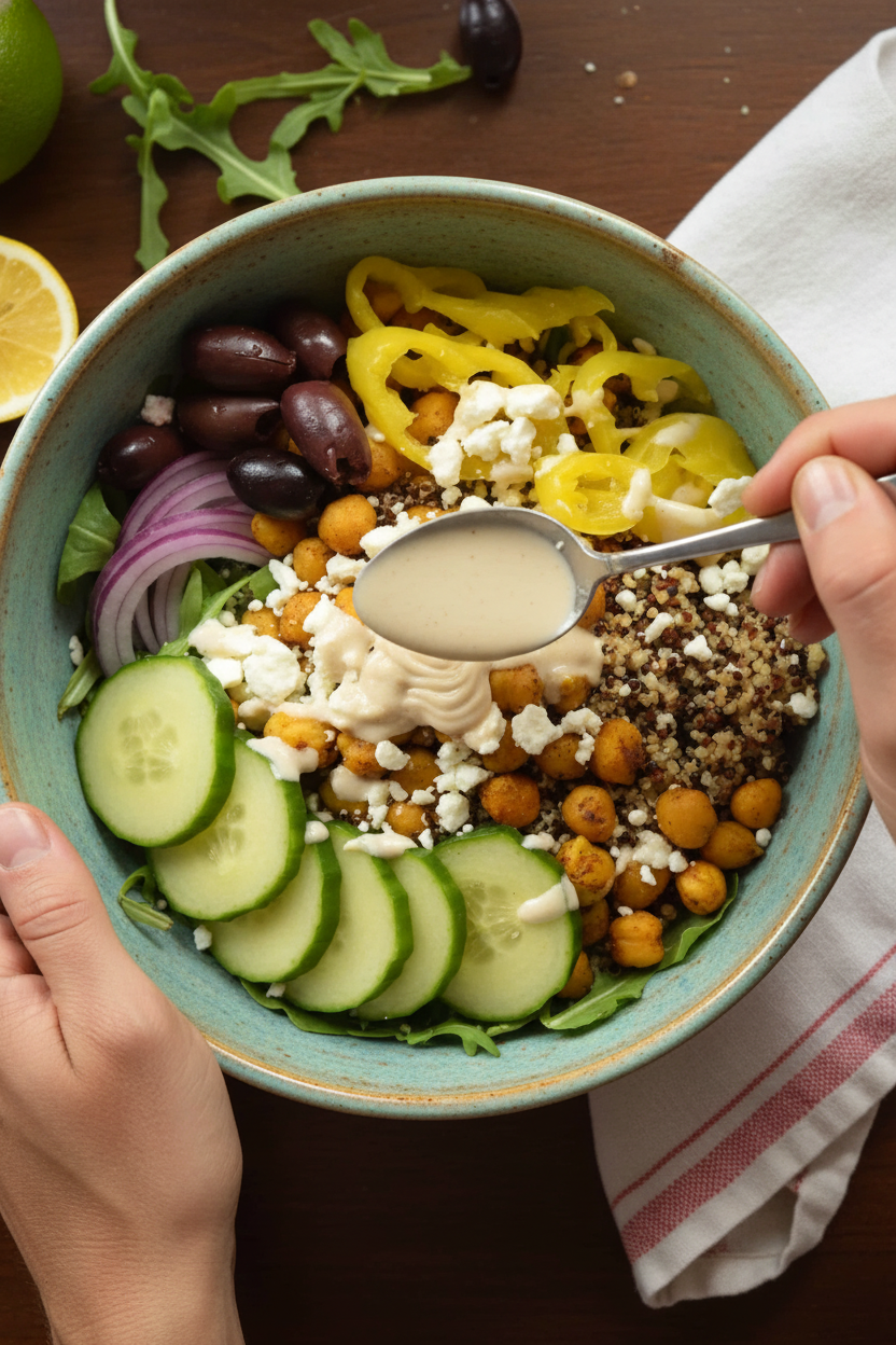 Chickpea Shawarma Buddha Bowl - The Schmidty Wife