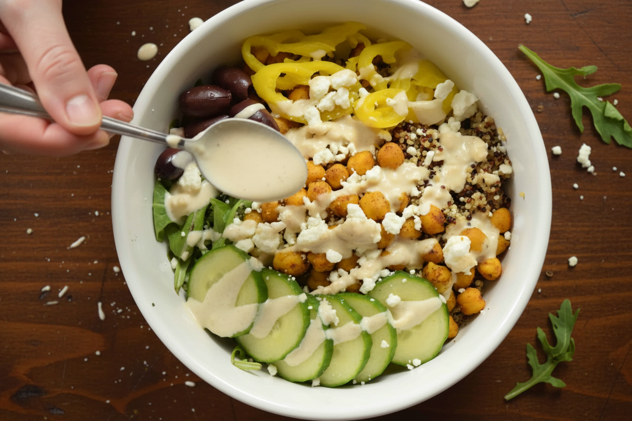 Chickpea Shawarma Buddha Bowl - The Schmidty Wife