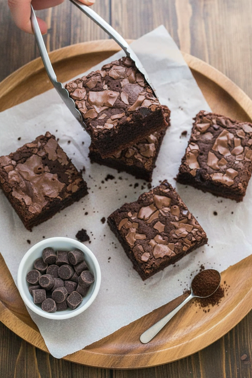 Chocolate Chip Mocha Brownies