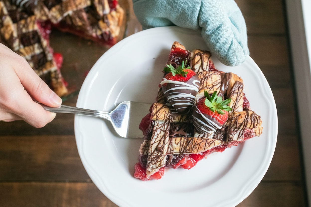 Chocolate Covered Strawberry Pie | Daily Dish Recipes