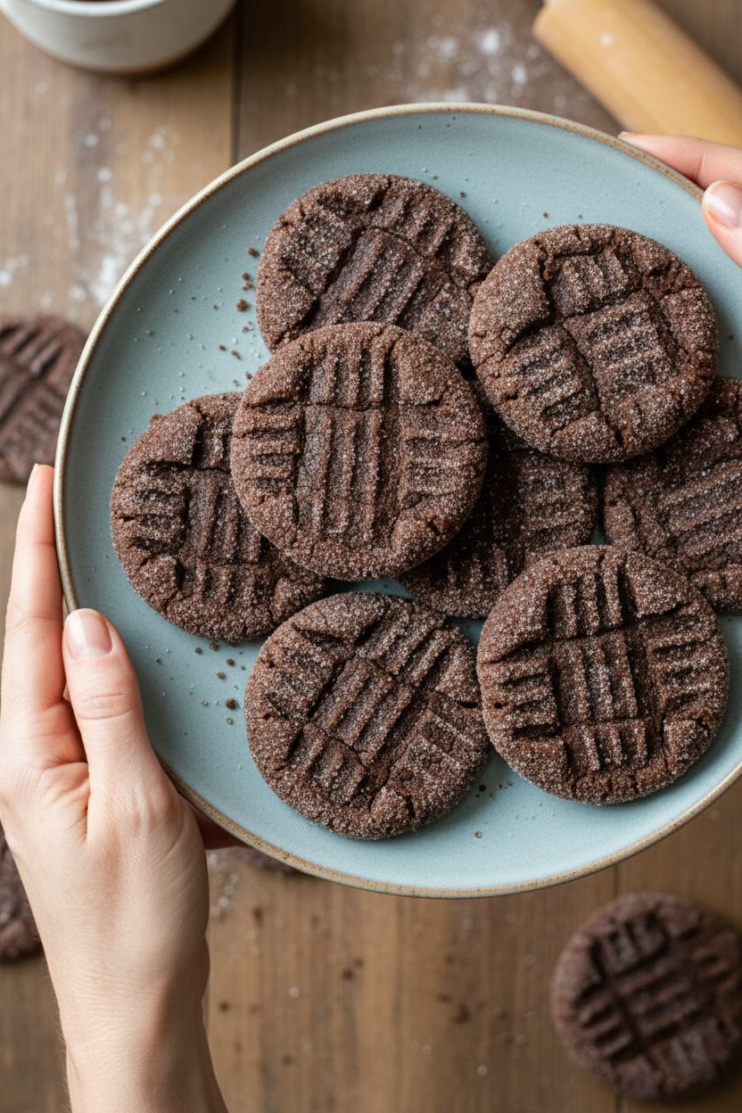Chocolate Peanut Butter Cookies