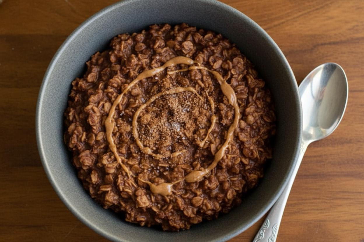 Chocolate Peanut Butter Oatmeal