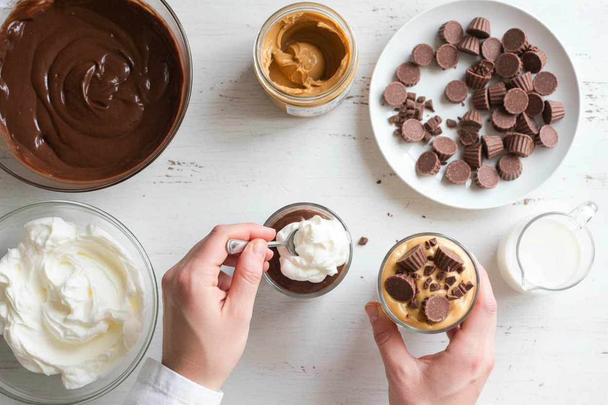 Chocolate Peanut Butter Parfait Recipe