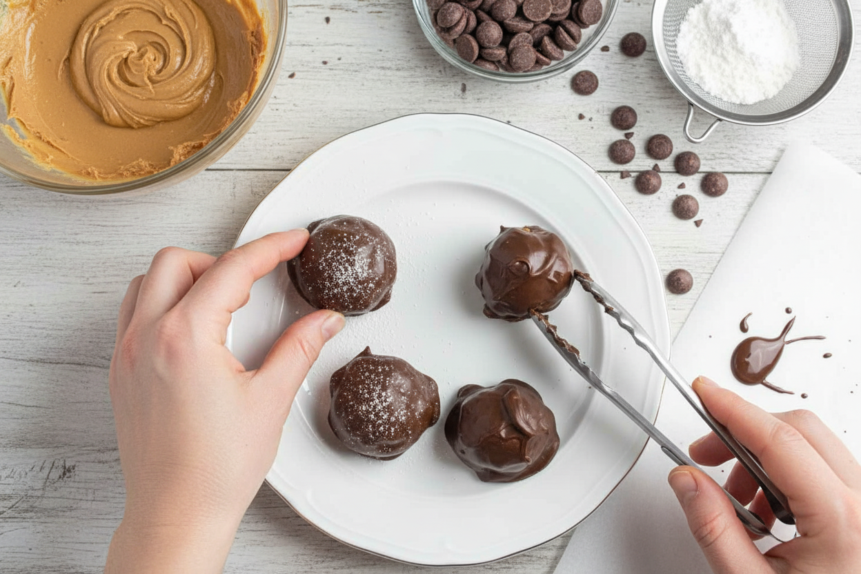 Chocolate Peanut Butter Truffles: Chocolate Peanut Butter Truffle Recipe