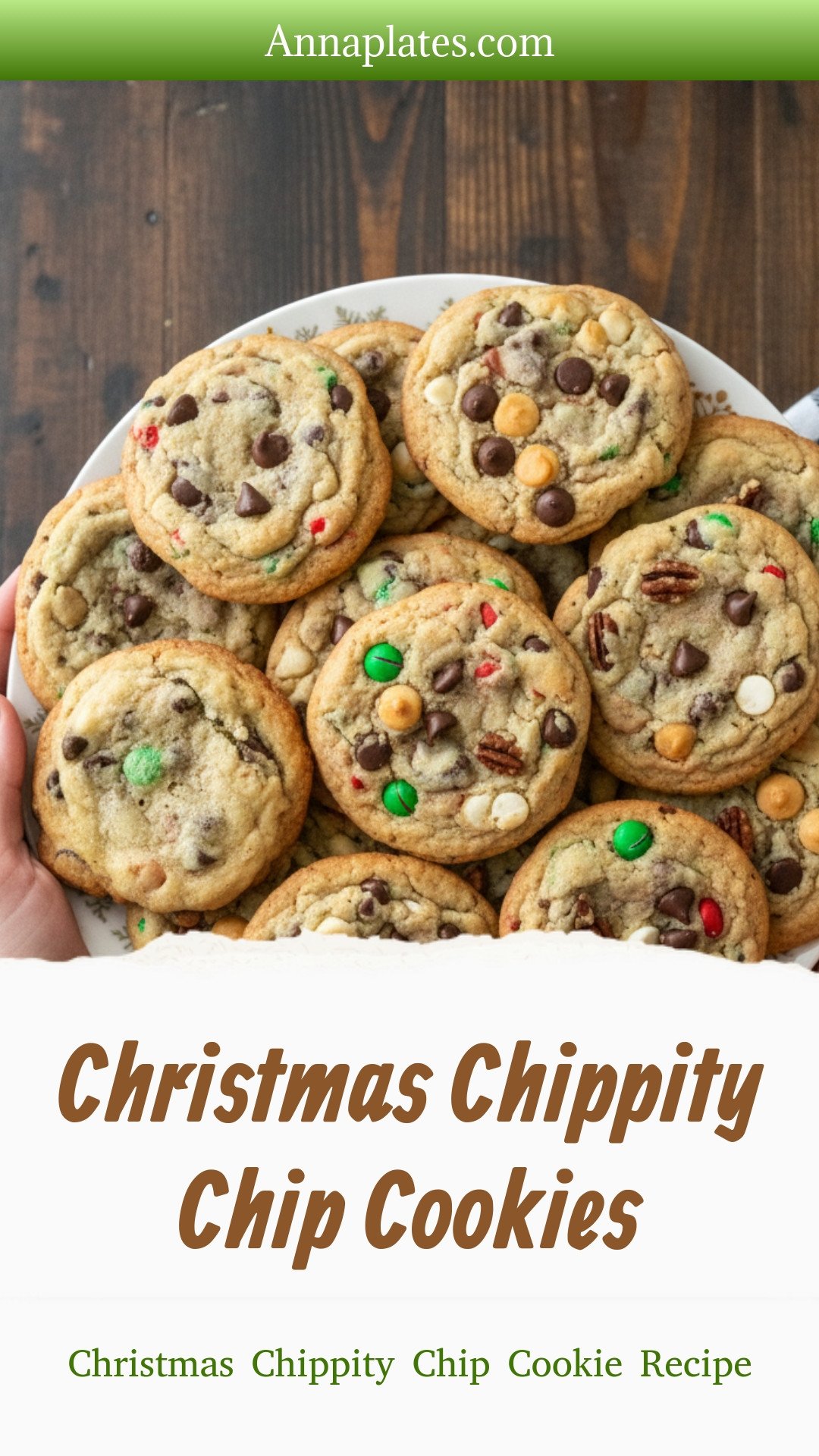 Christmas Chippity Chip Cookies