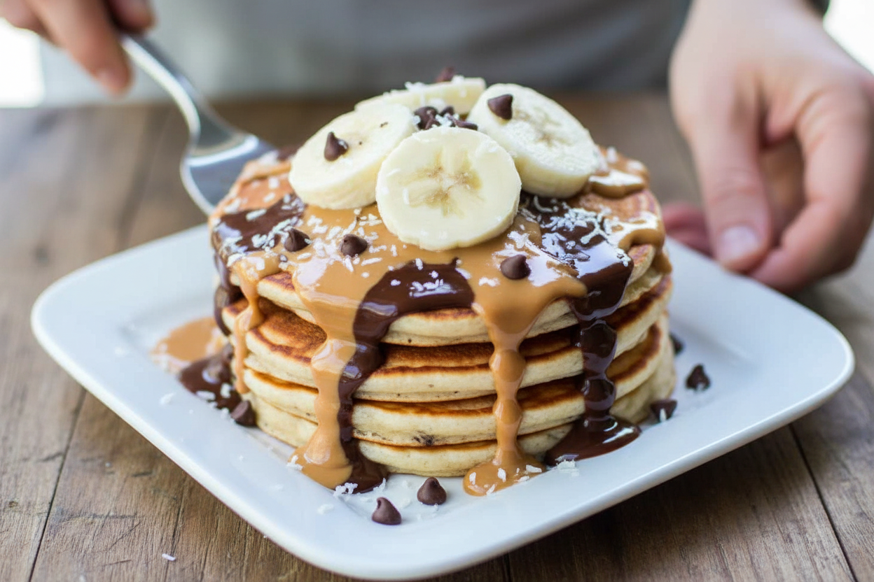 Chunky Monkey Pancakes