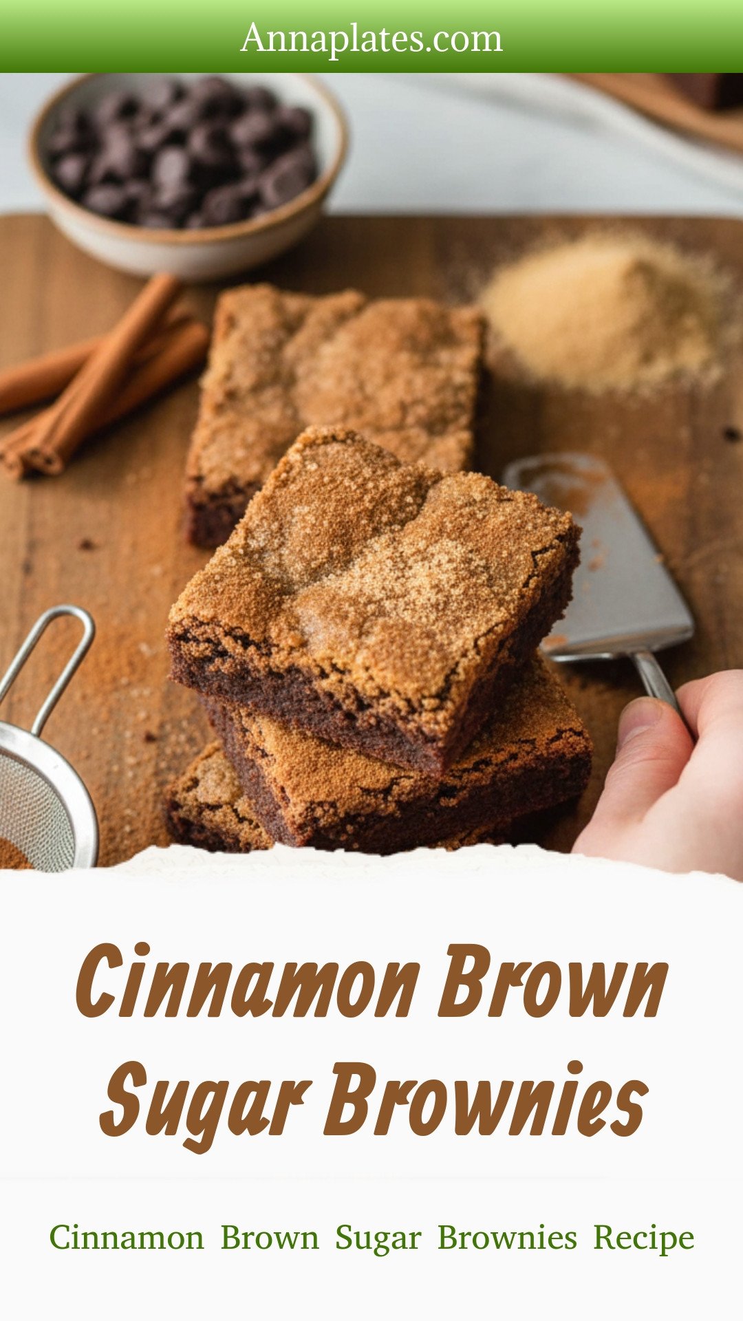 Cinnamon Brown Sugar Brownies