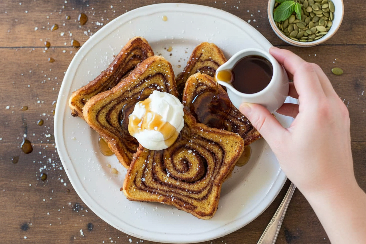 Cinnamon Pumpkin French Toast