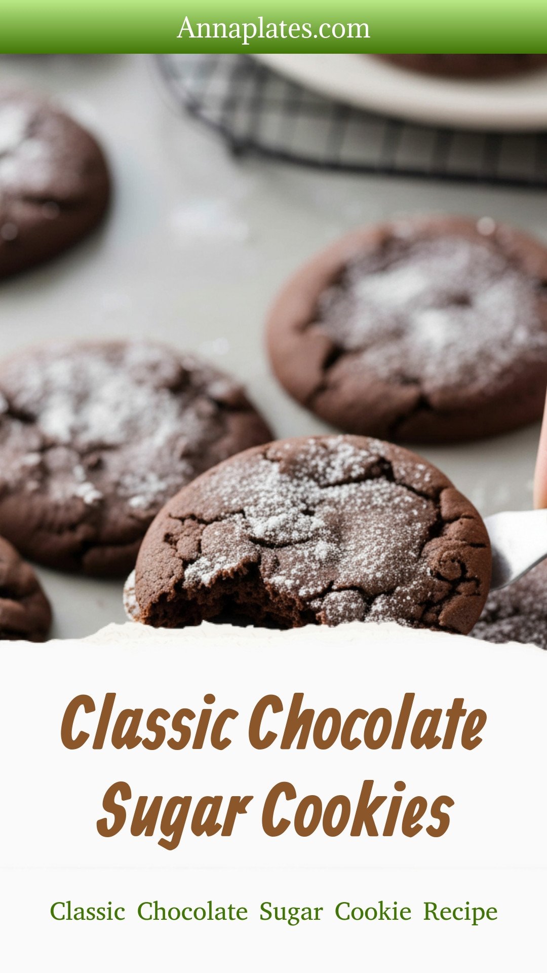 Classic Chocolate Sugar Cookies