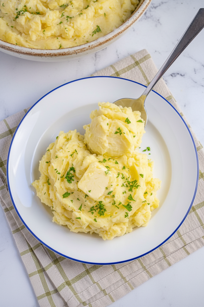 Classic Mashed Potatoes (Stovetop or Instant Pot) - The Schmidty Wife