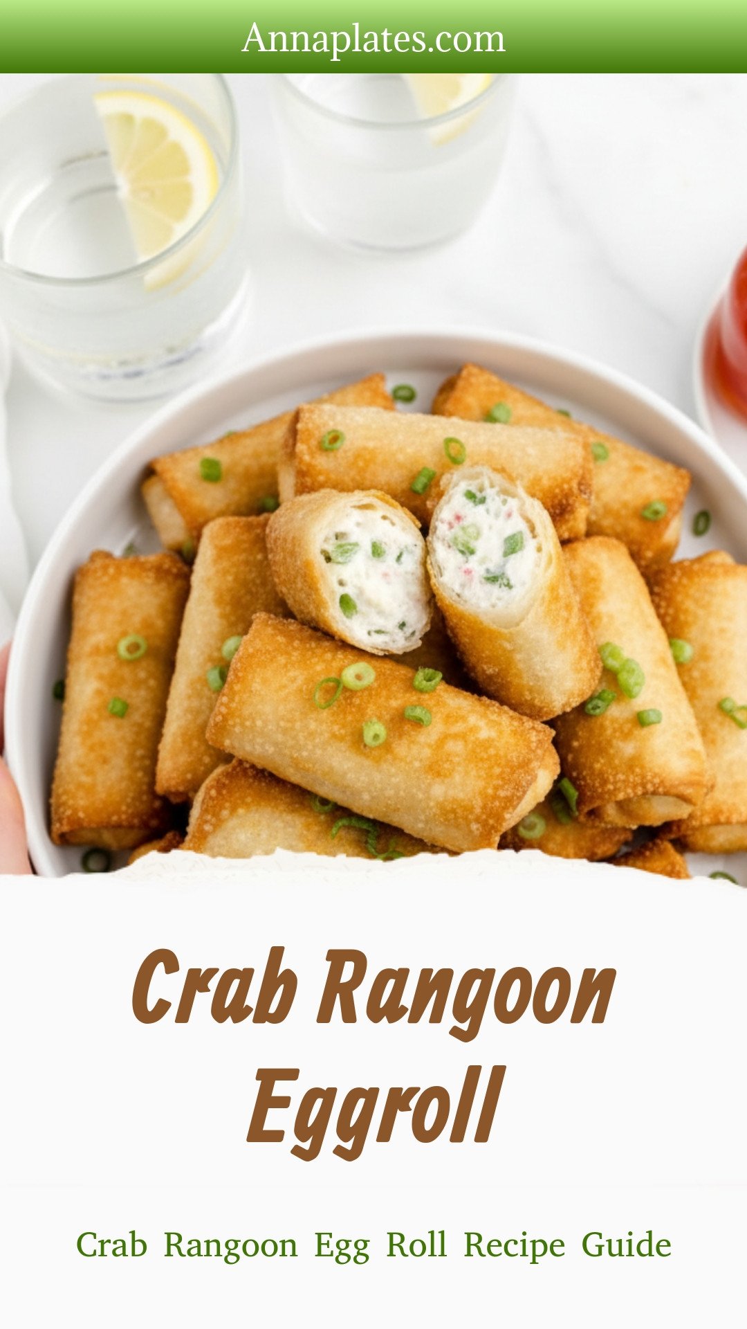 Crab Rangoon Eggroll