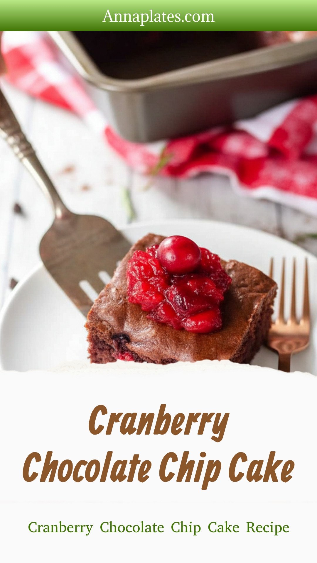 Cranberry Chocolate Chip Cake