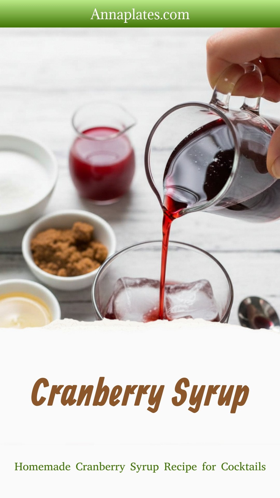 Cranberry Syrup 