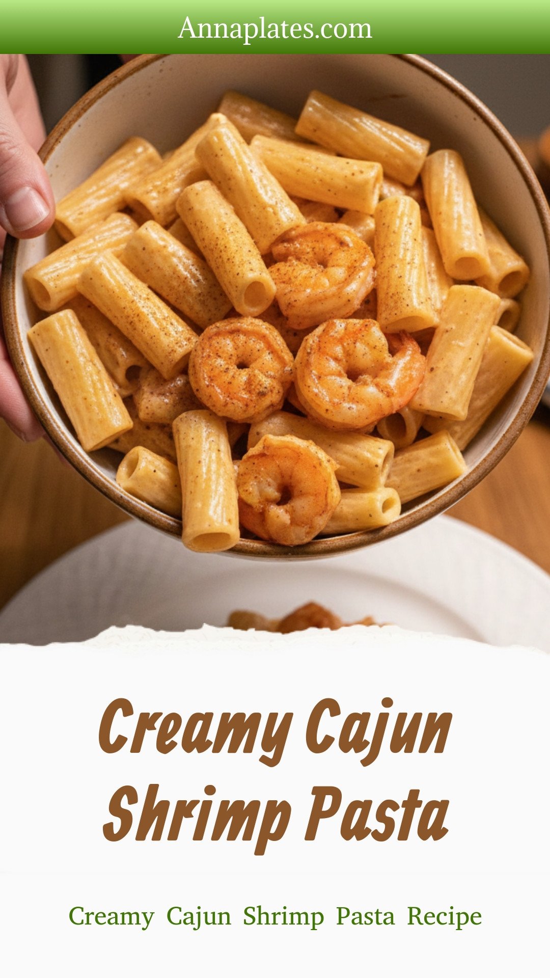 Creamy Cajun Shrimp Pasta