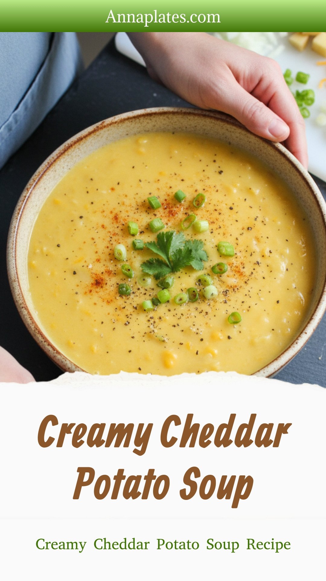 Creamy Cheddar Potato Soup