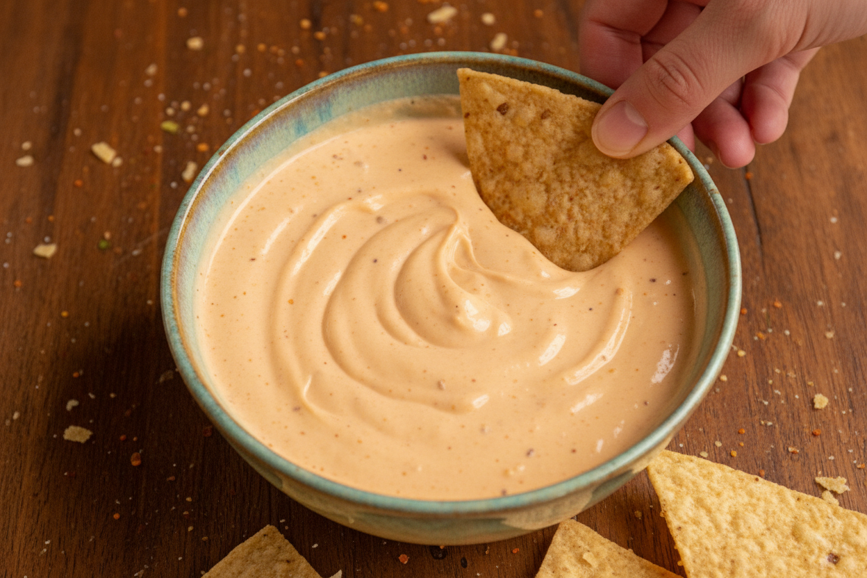 Creamy Cottage Cheese Queso Dip Recipe