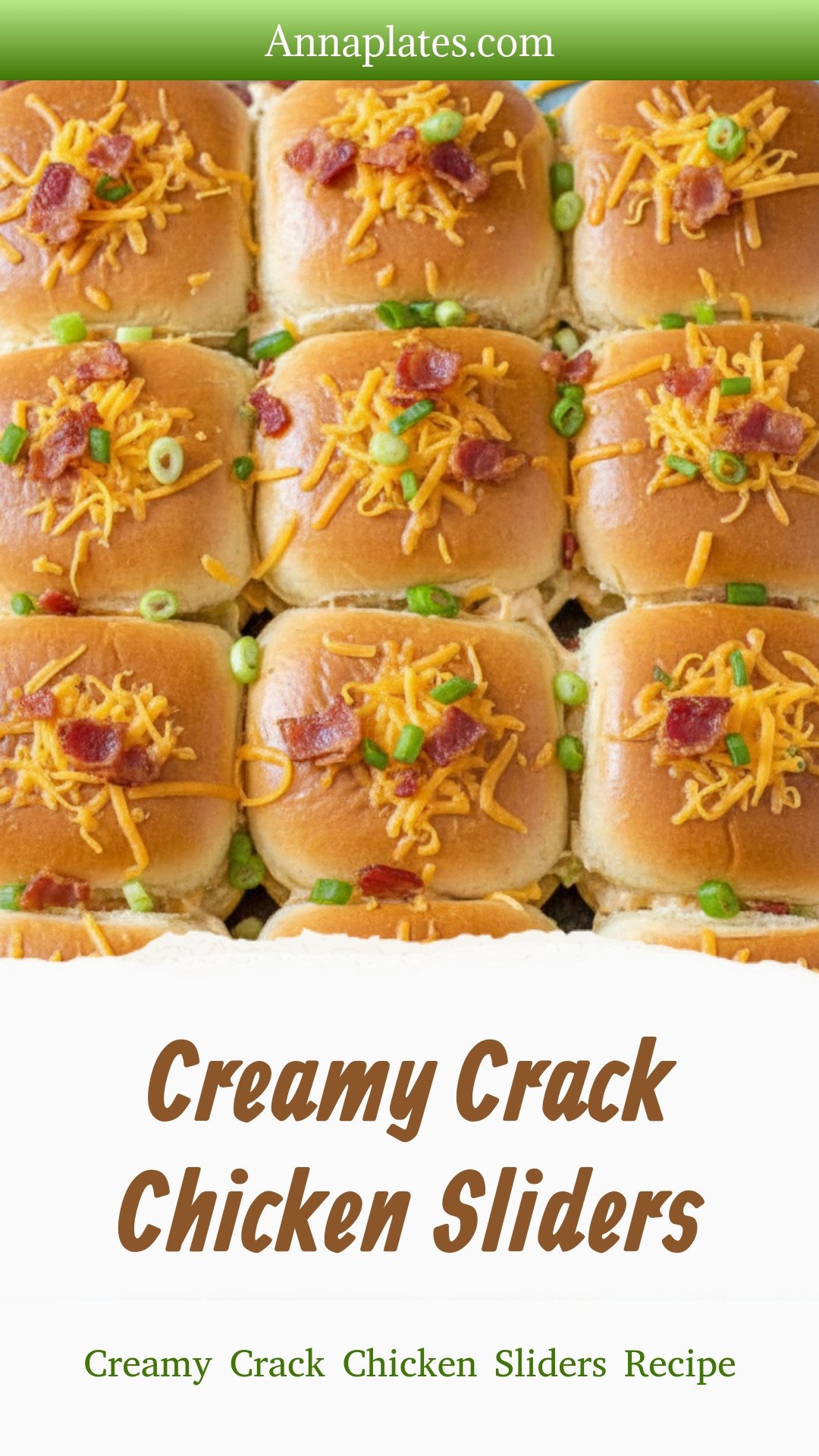 Creamy Crack Chicken Sliders
