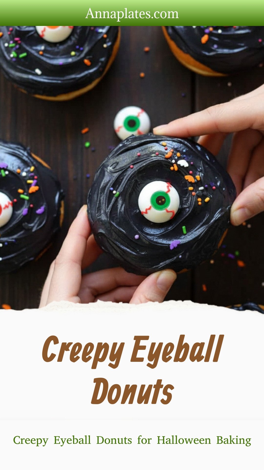 Creepy Eyeball Donuts