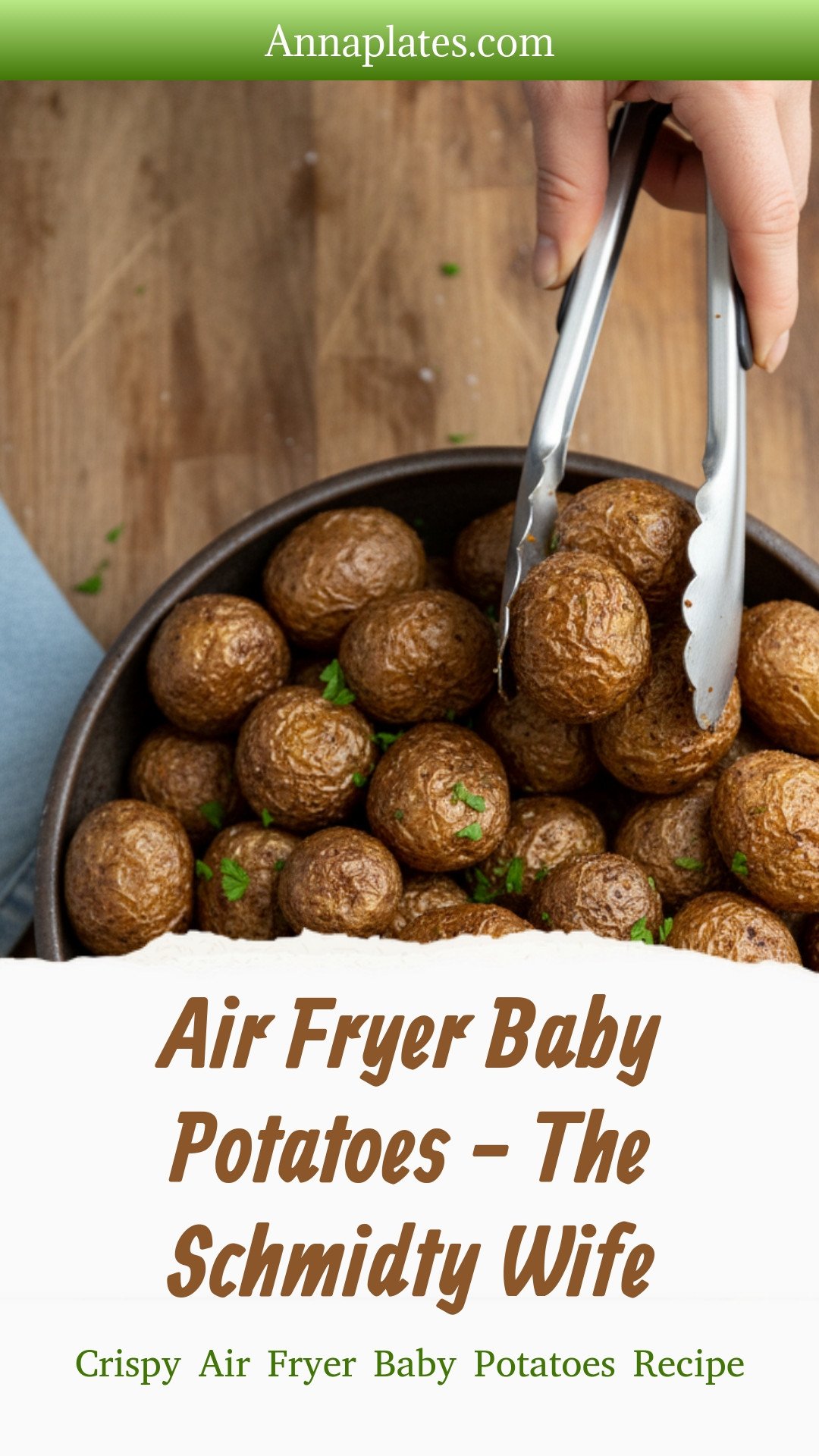 Air Fryer Baby Potatoes - The Schmidty Wife