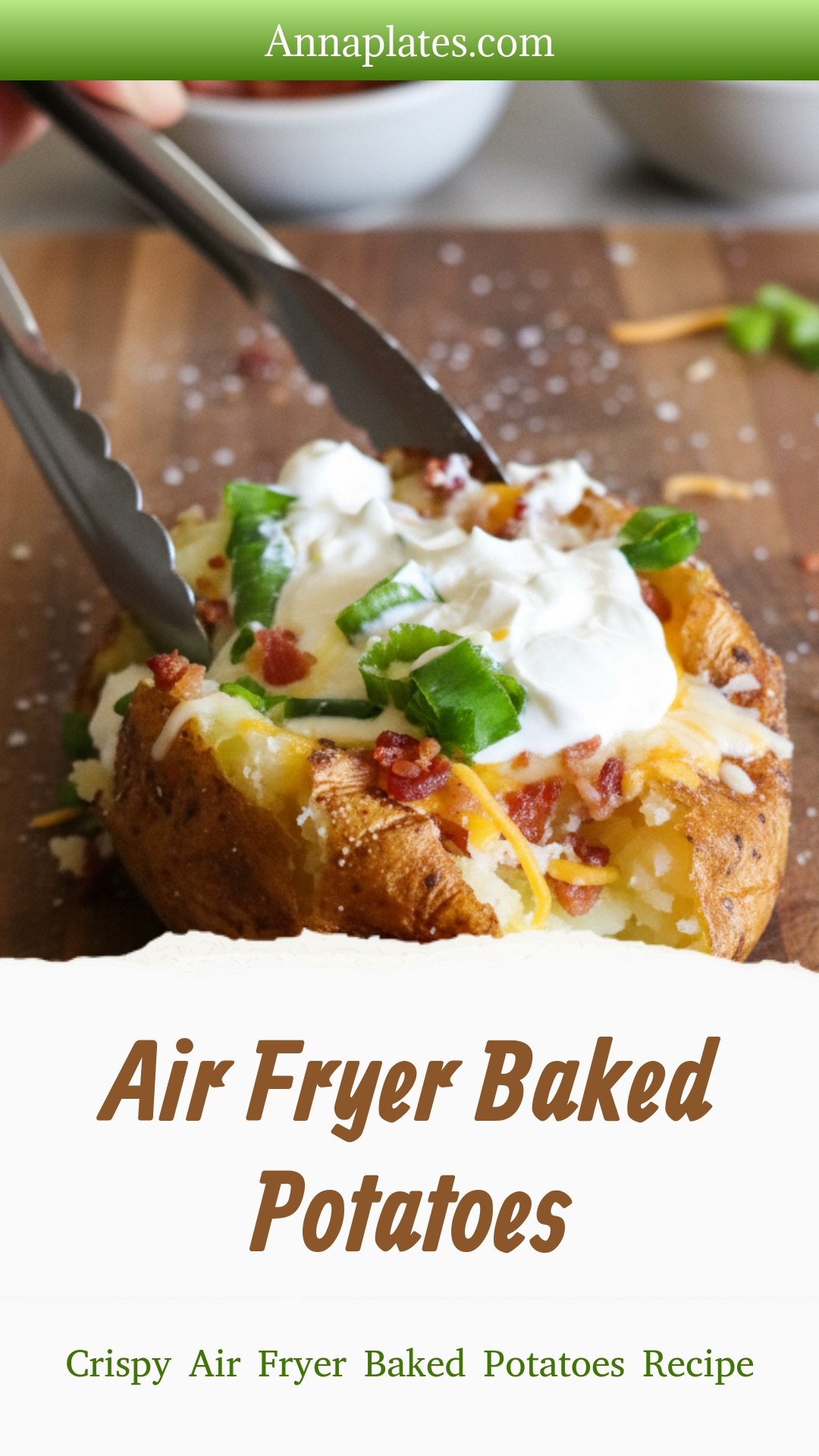 Air Fryer Baked Potatoes