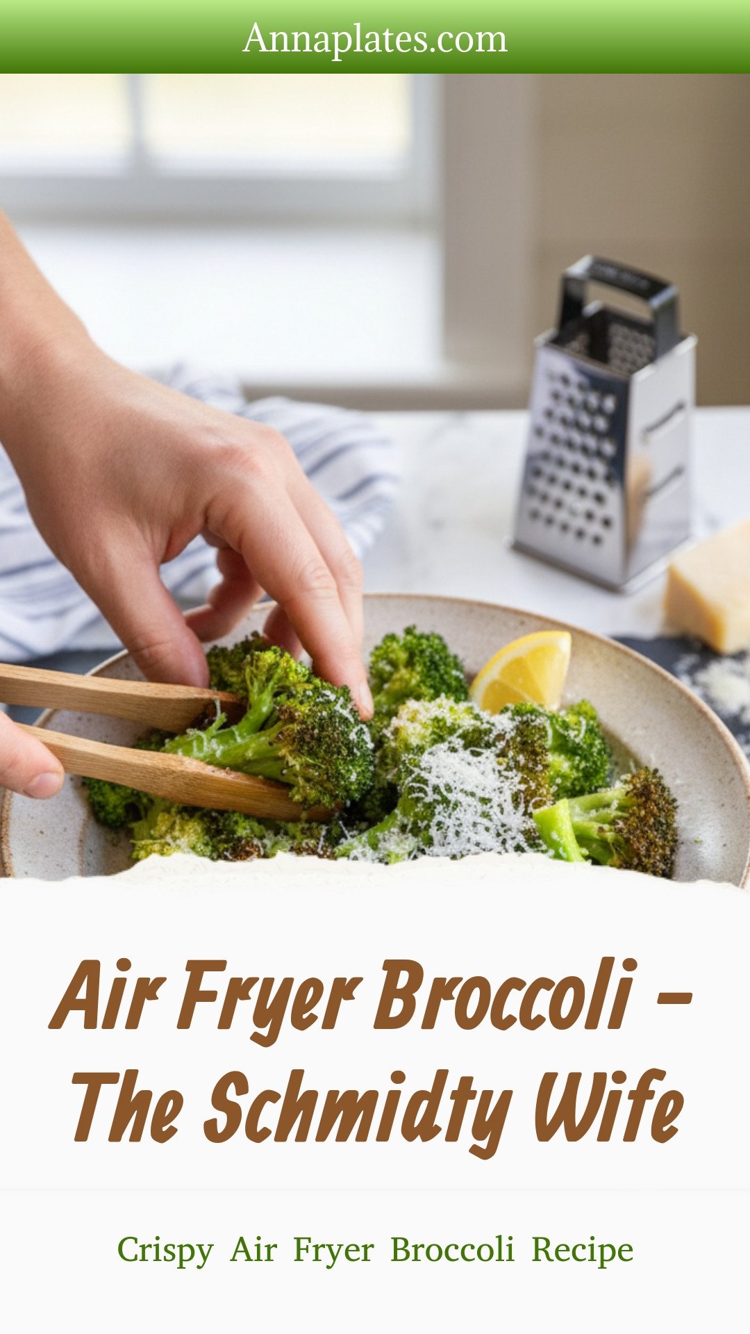 Air Fryer Broccoli - The Schmidty Wife