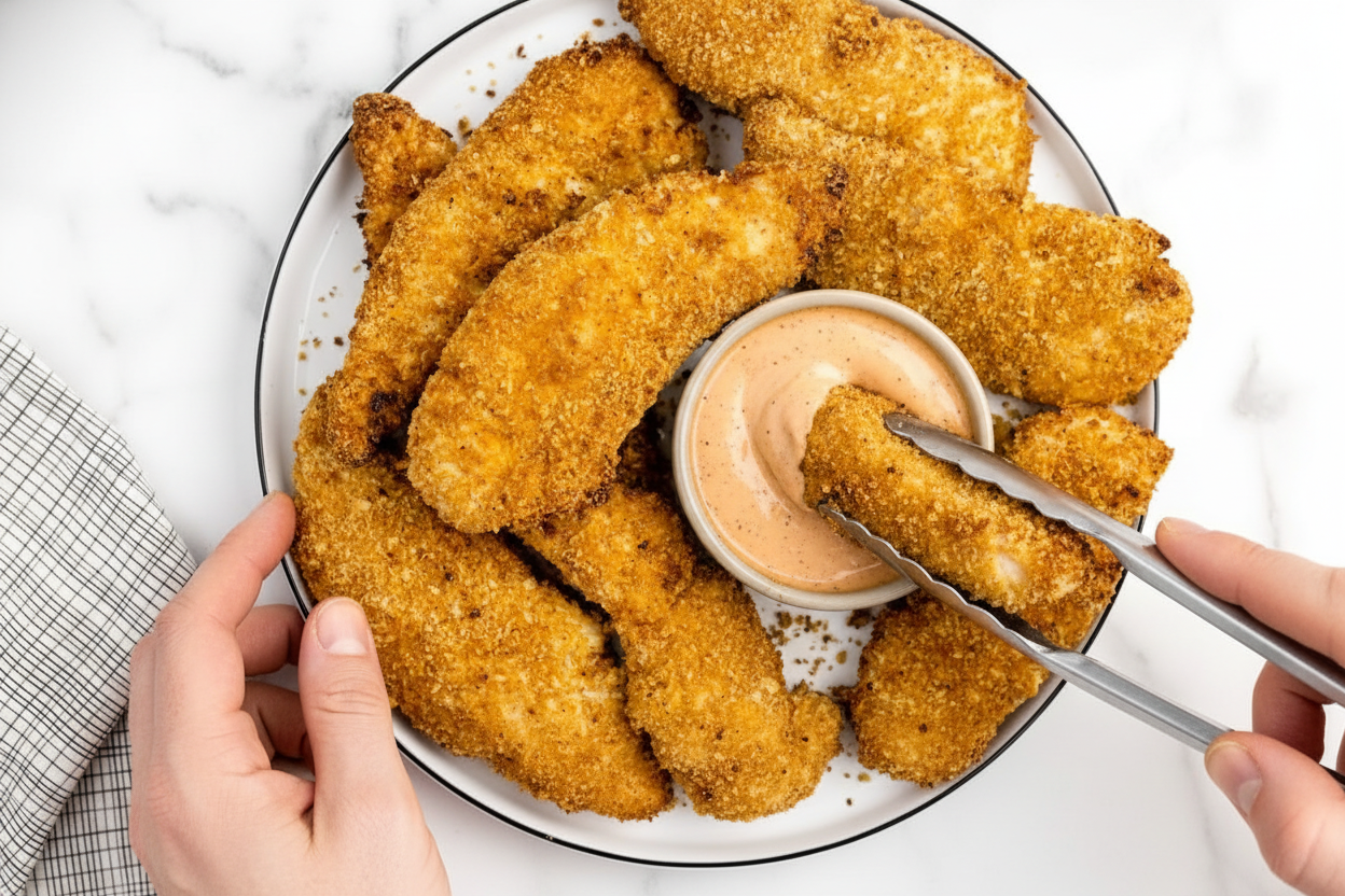 Crispy Air Fryer Chicken Tenderloins Recipe