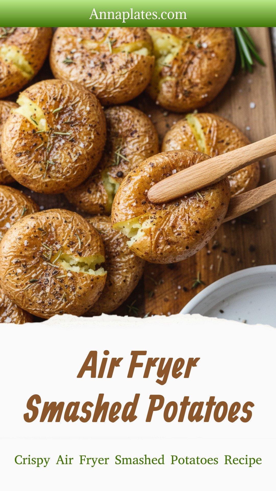 Air Fryer Smashed Potatoes