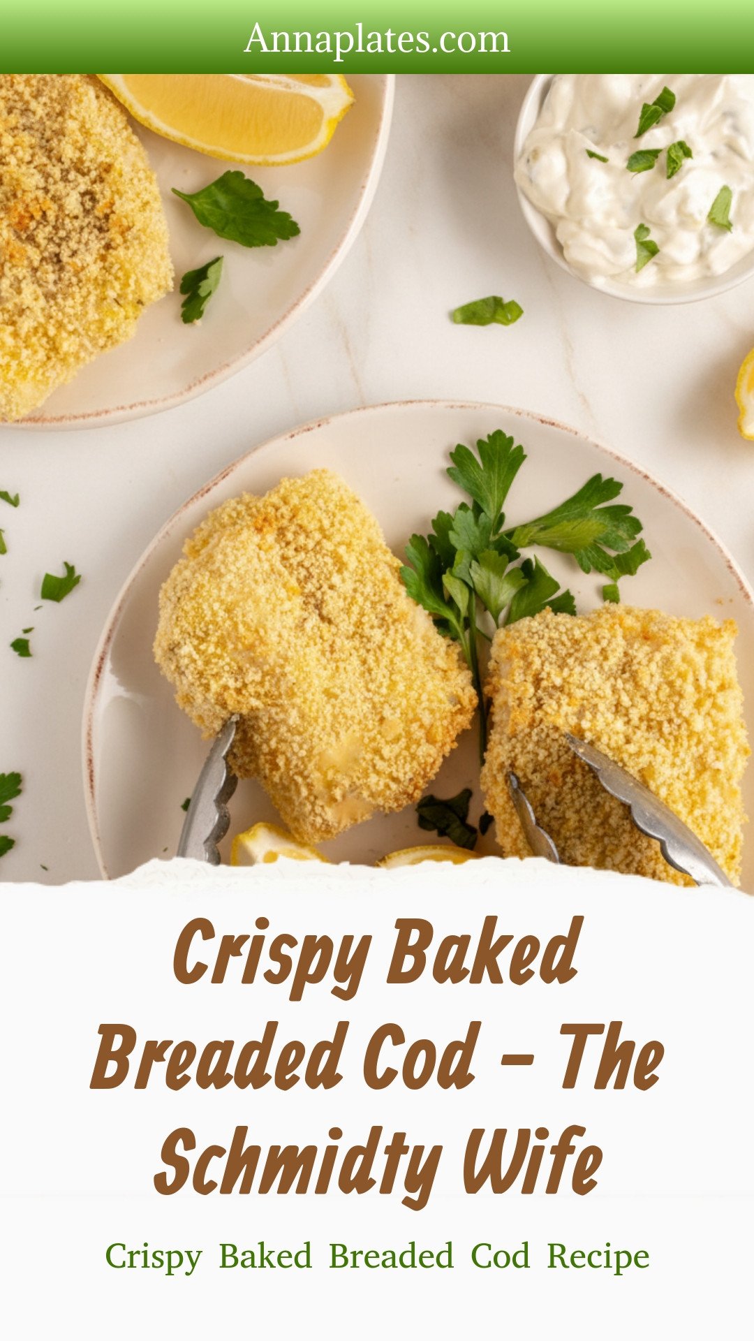 Crispy Baked Breaded Cod - The Schmidty Wife
