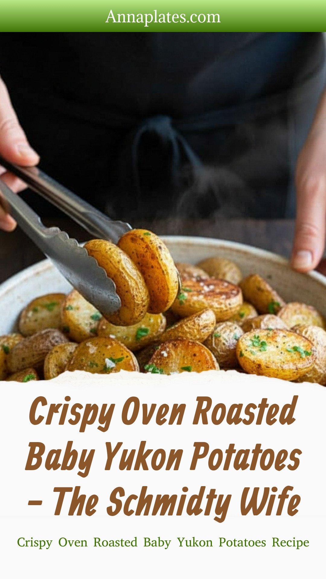 Crispy Oven Roasted Baby Yukon Potatoes - The Schmidty Wife