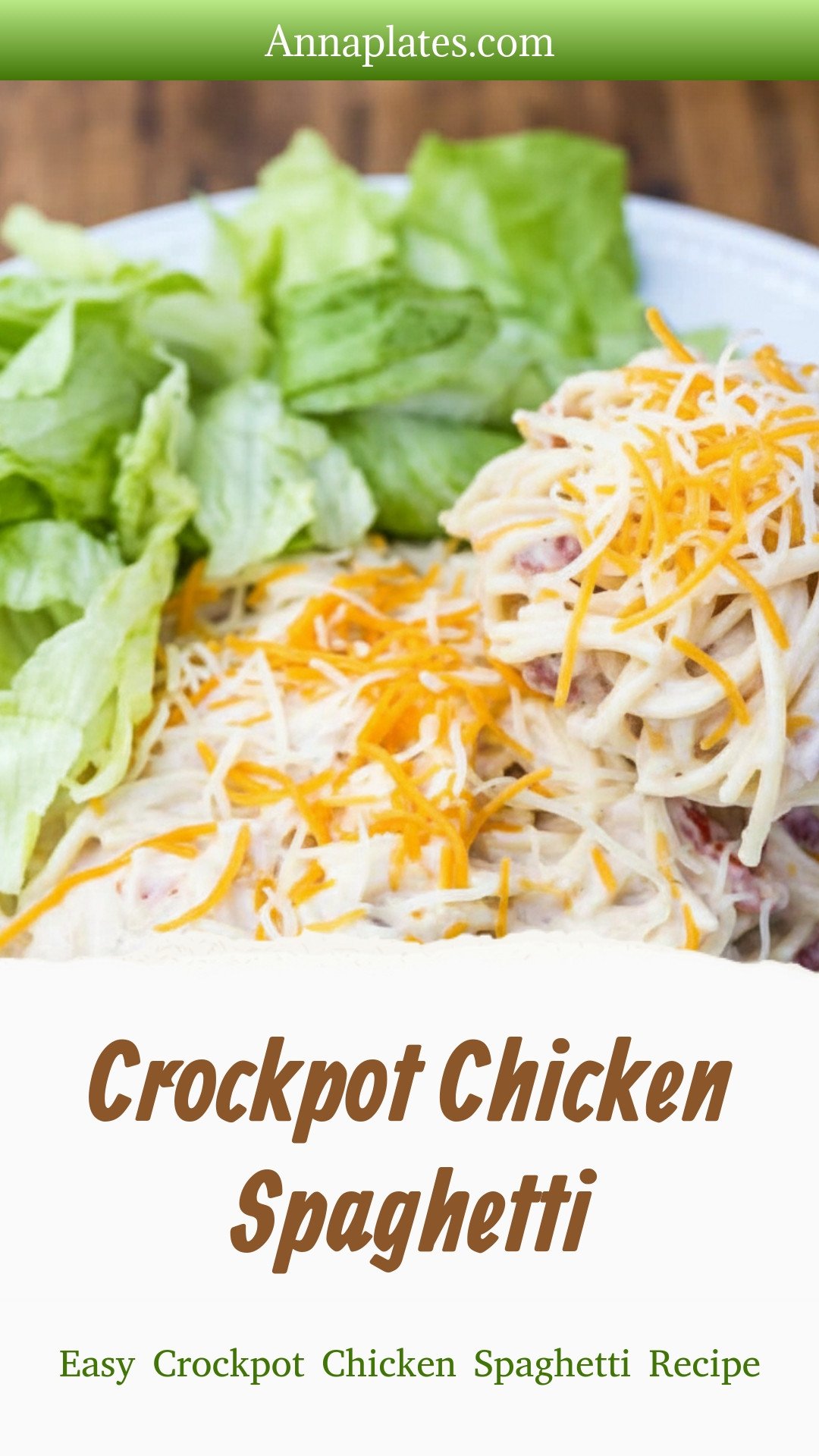 Crockpot Chicken Spaghetti