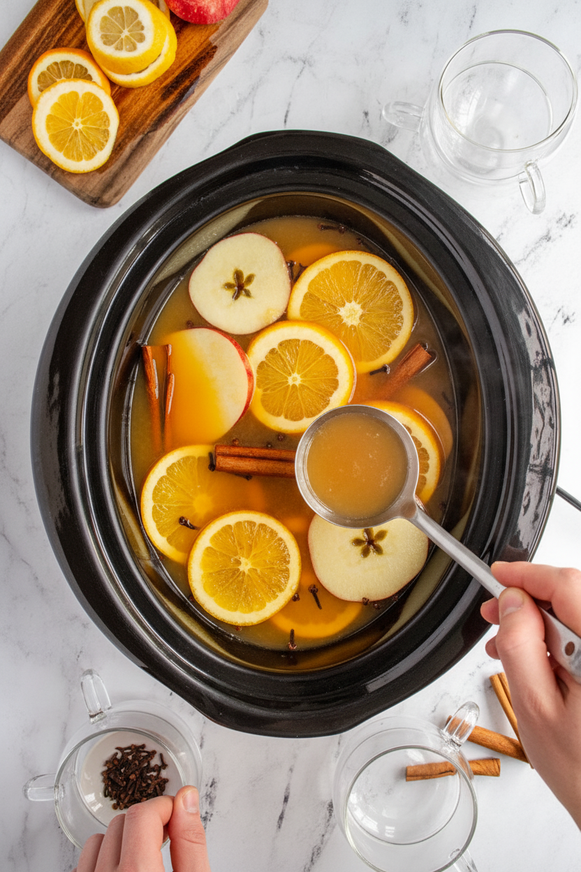 Crockpot Christmas Wassail - The Schmidty Wife