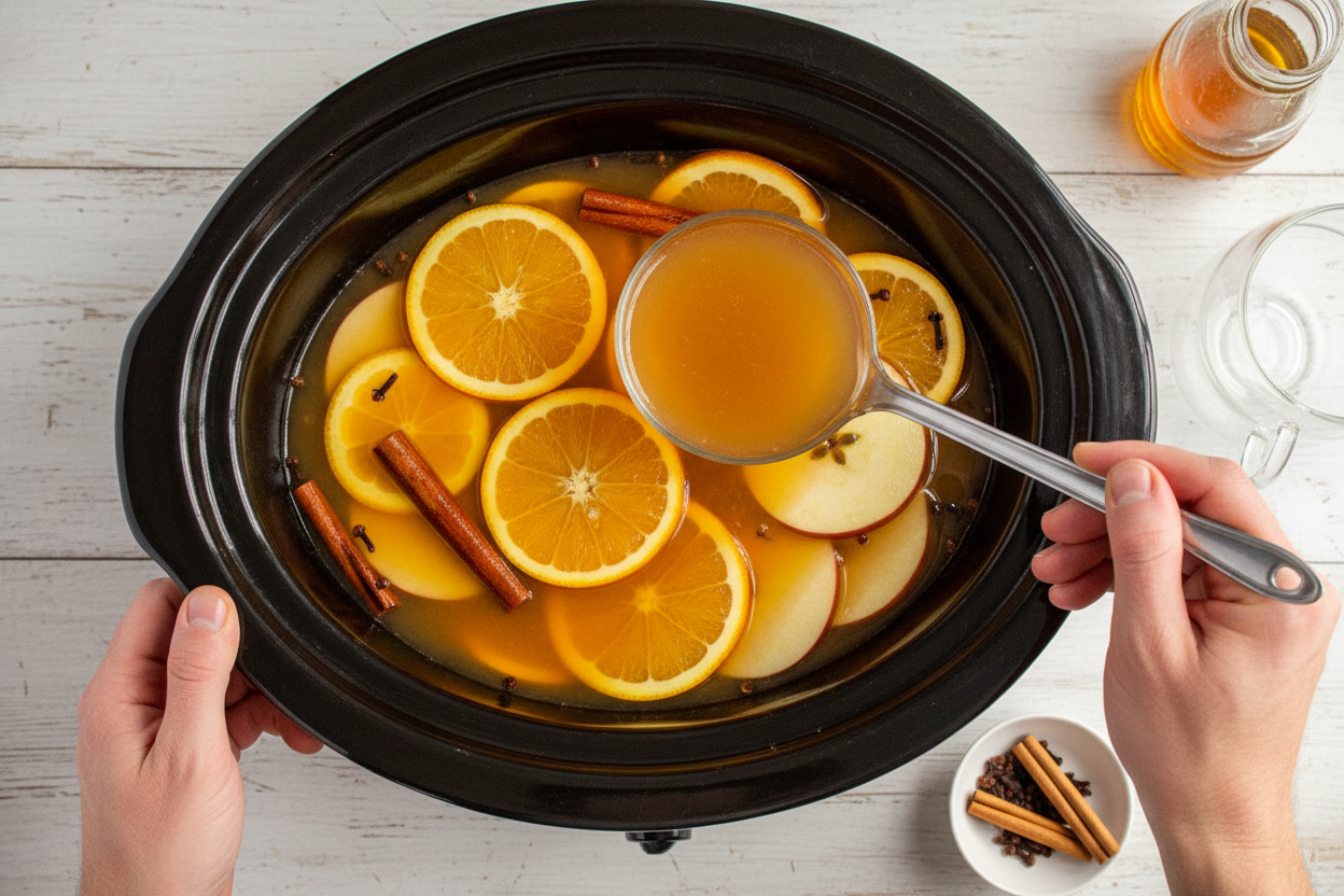 Crockpot Christmas Wassail - The Schmidty Wife