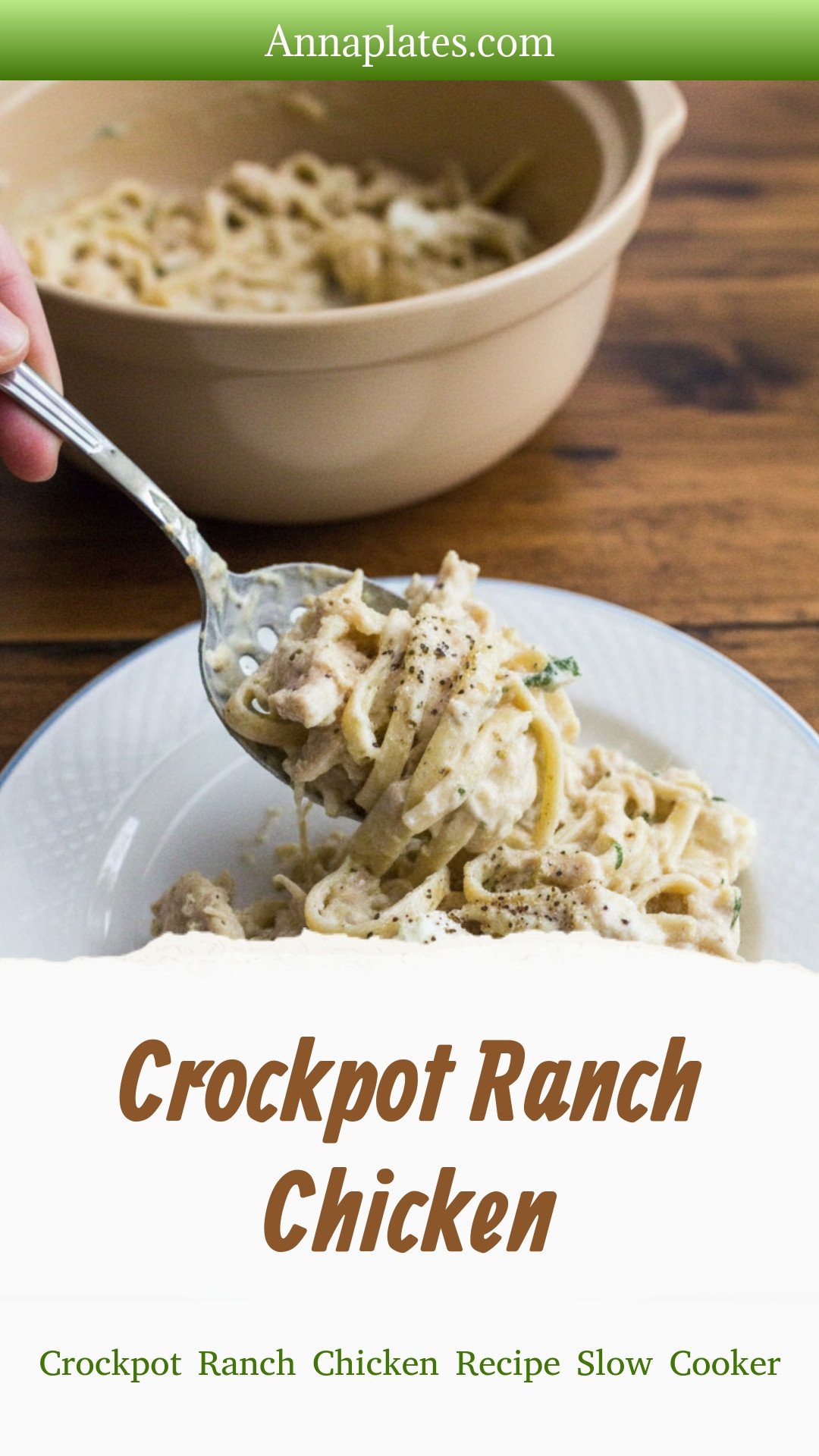 Crockpot Ranch Chicken