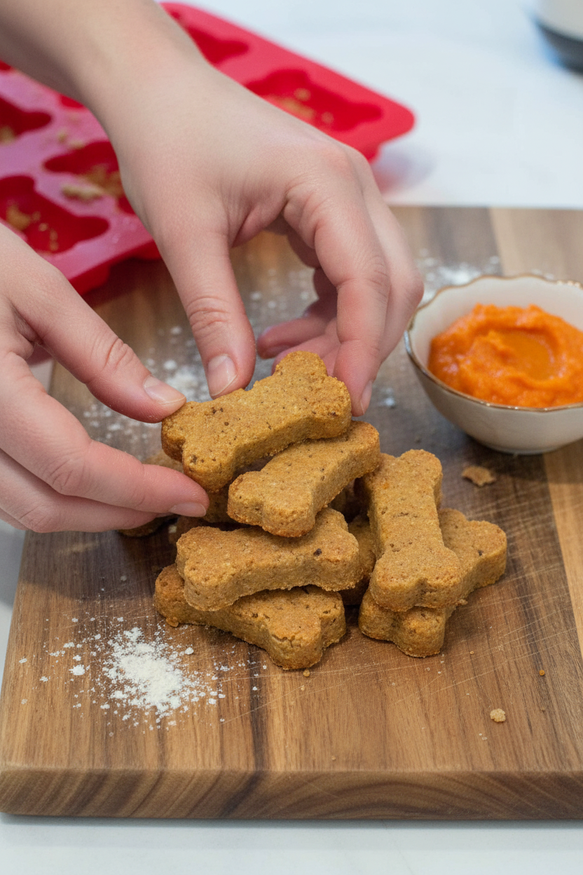 DIY Homemade Dog Treats - Two Ingredient Recipes