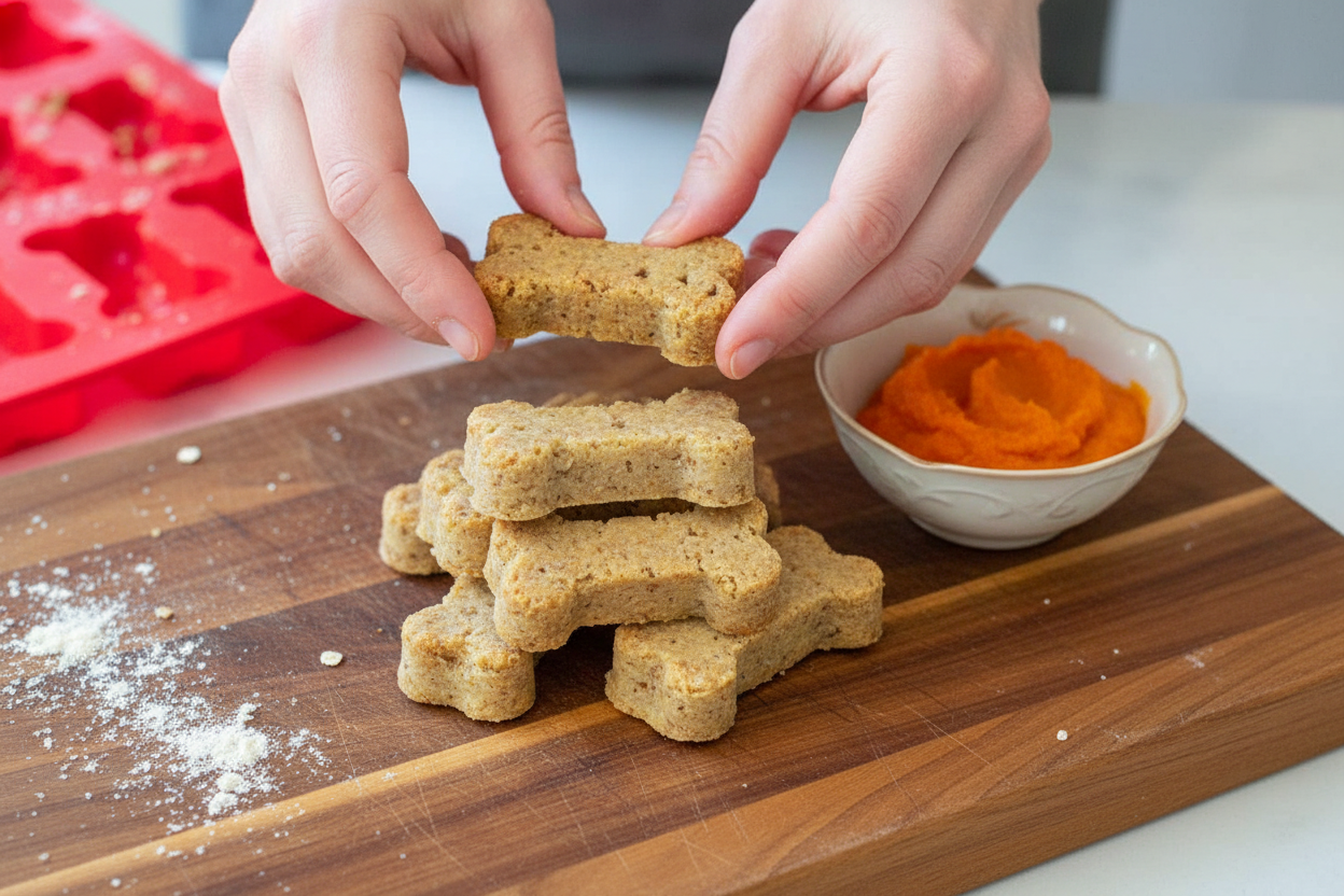 DIY Homemade Dog Treats - Two Ingredient Recipes