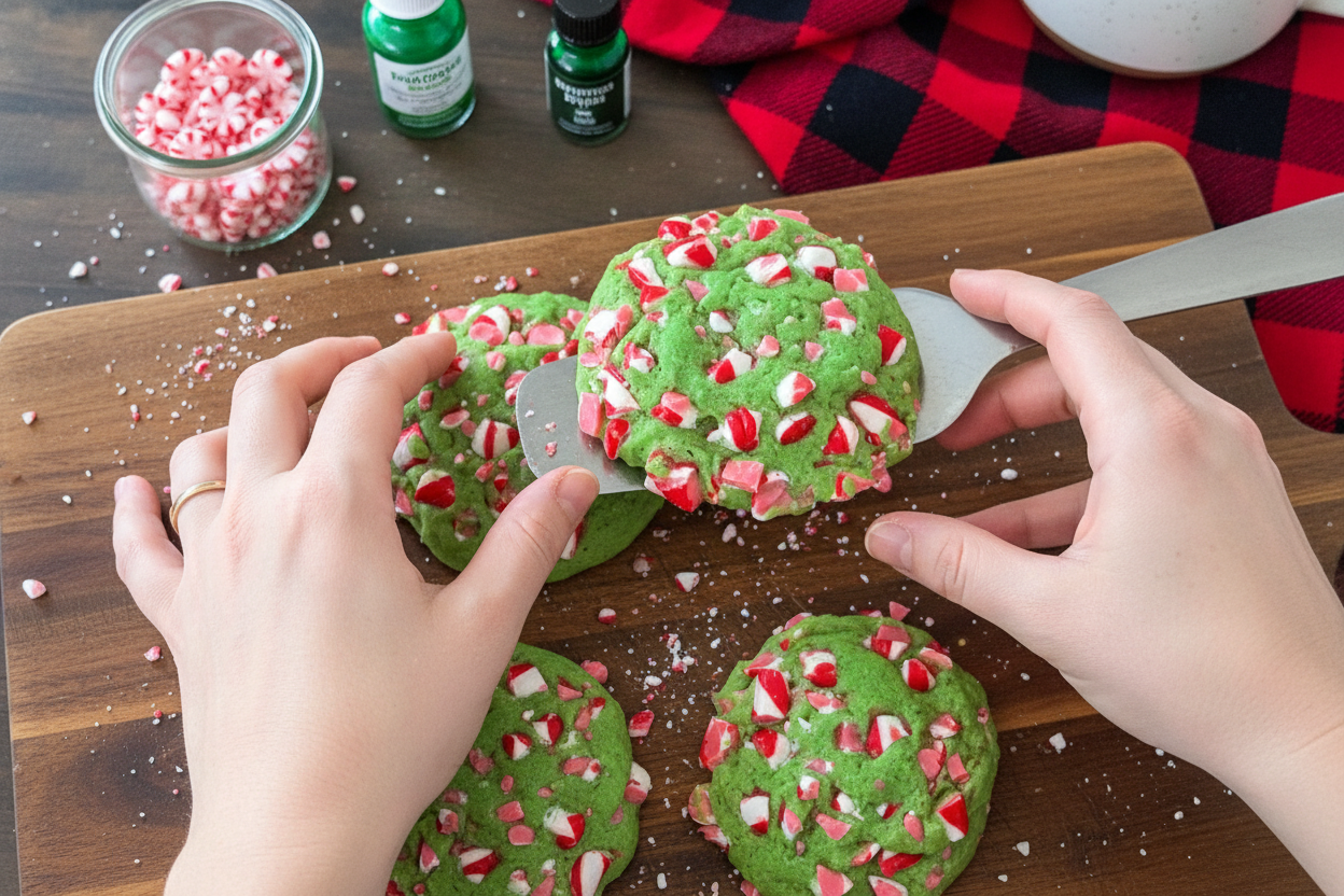 Double Peppermint Cookies Recipe