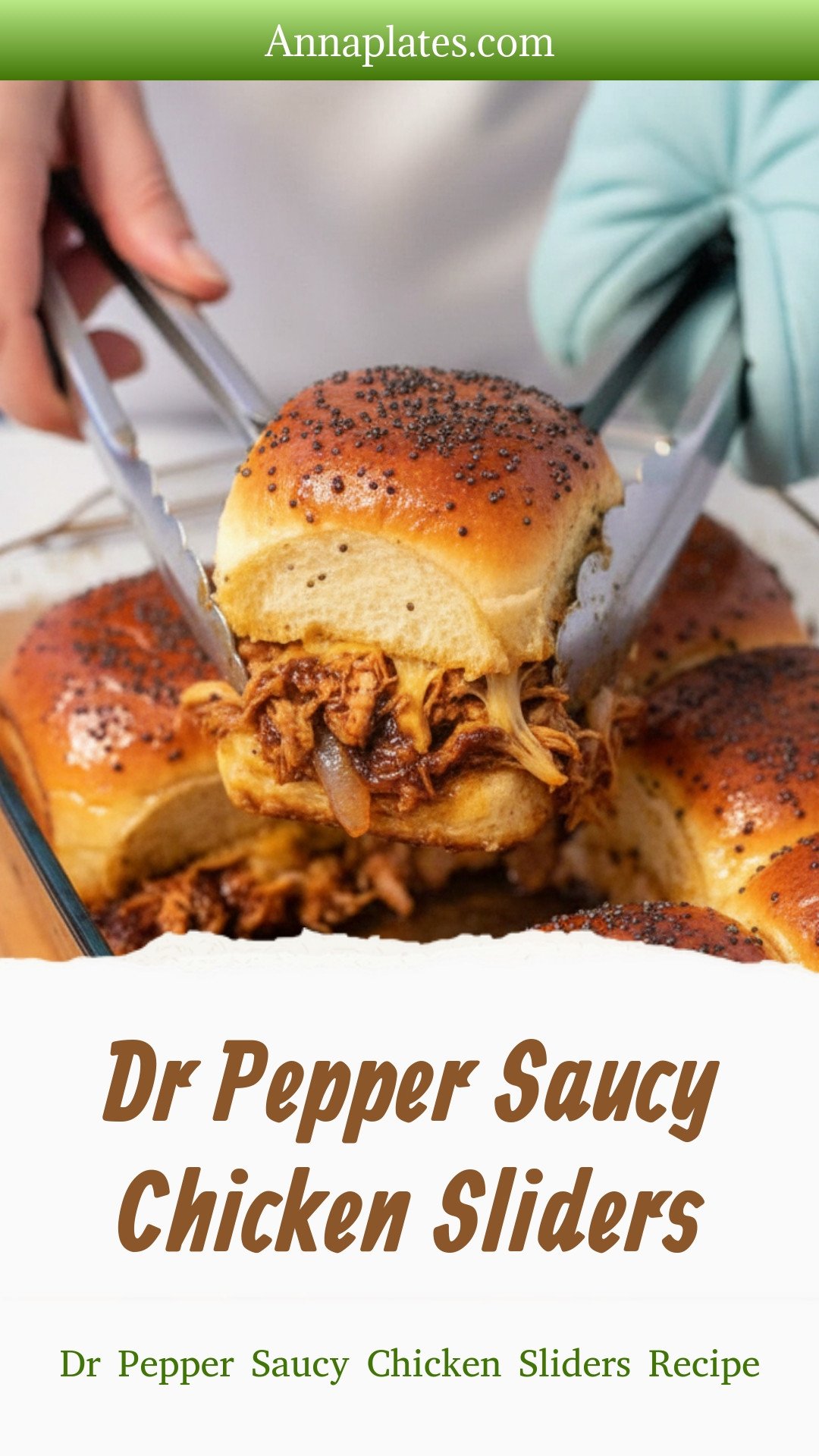 Dr Pepper Saucy Chicken Sliders