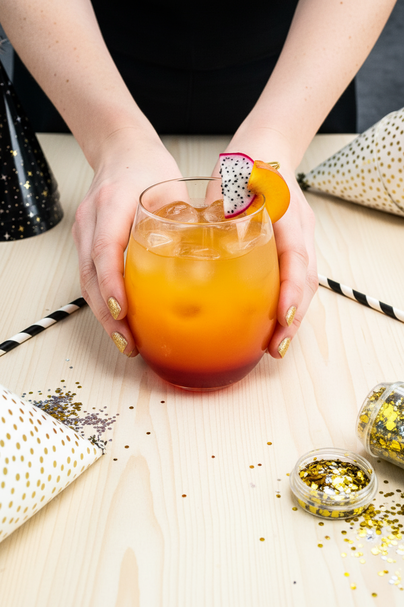 Dragon's Sunset Cocktail