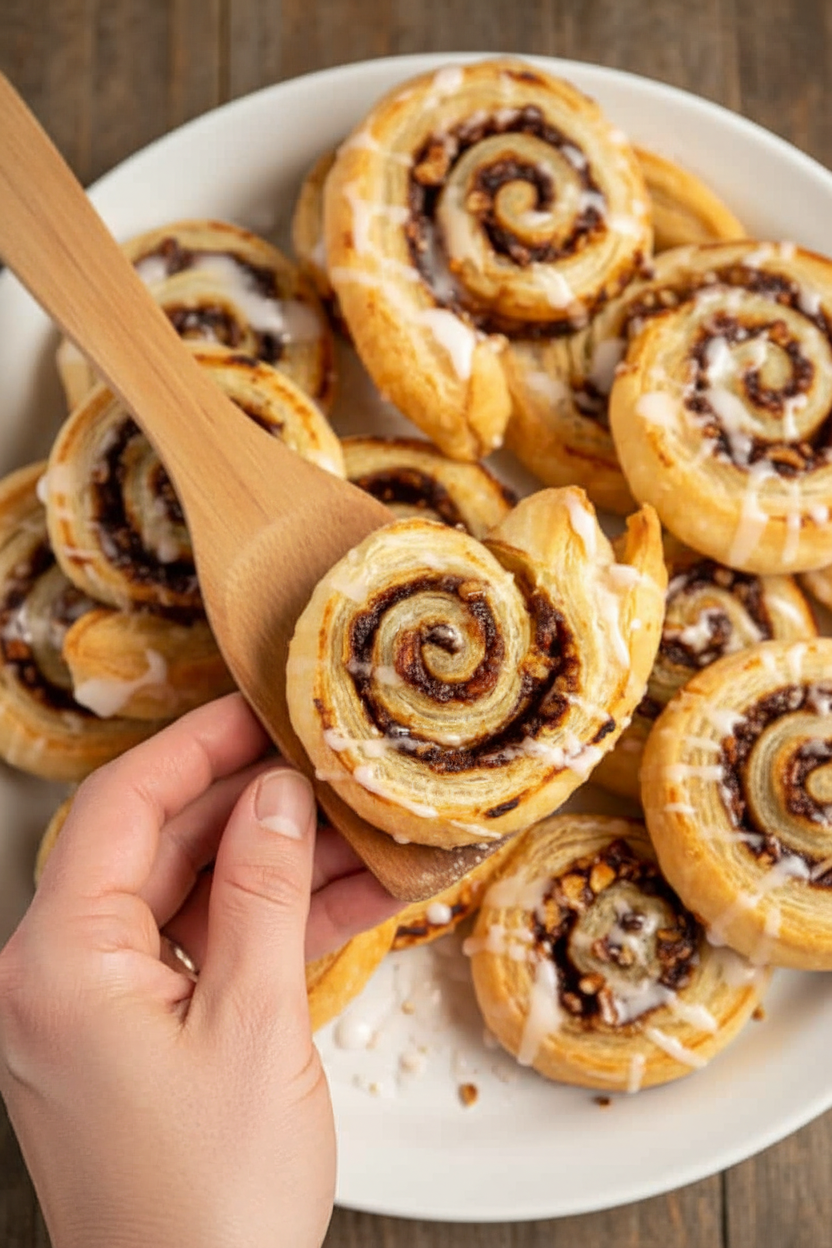 Easy Apple Butter Pinwheels - The Schmidty Wife