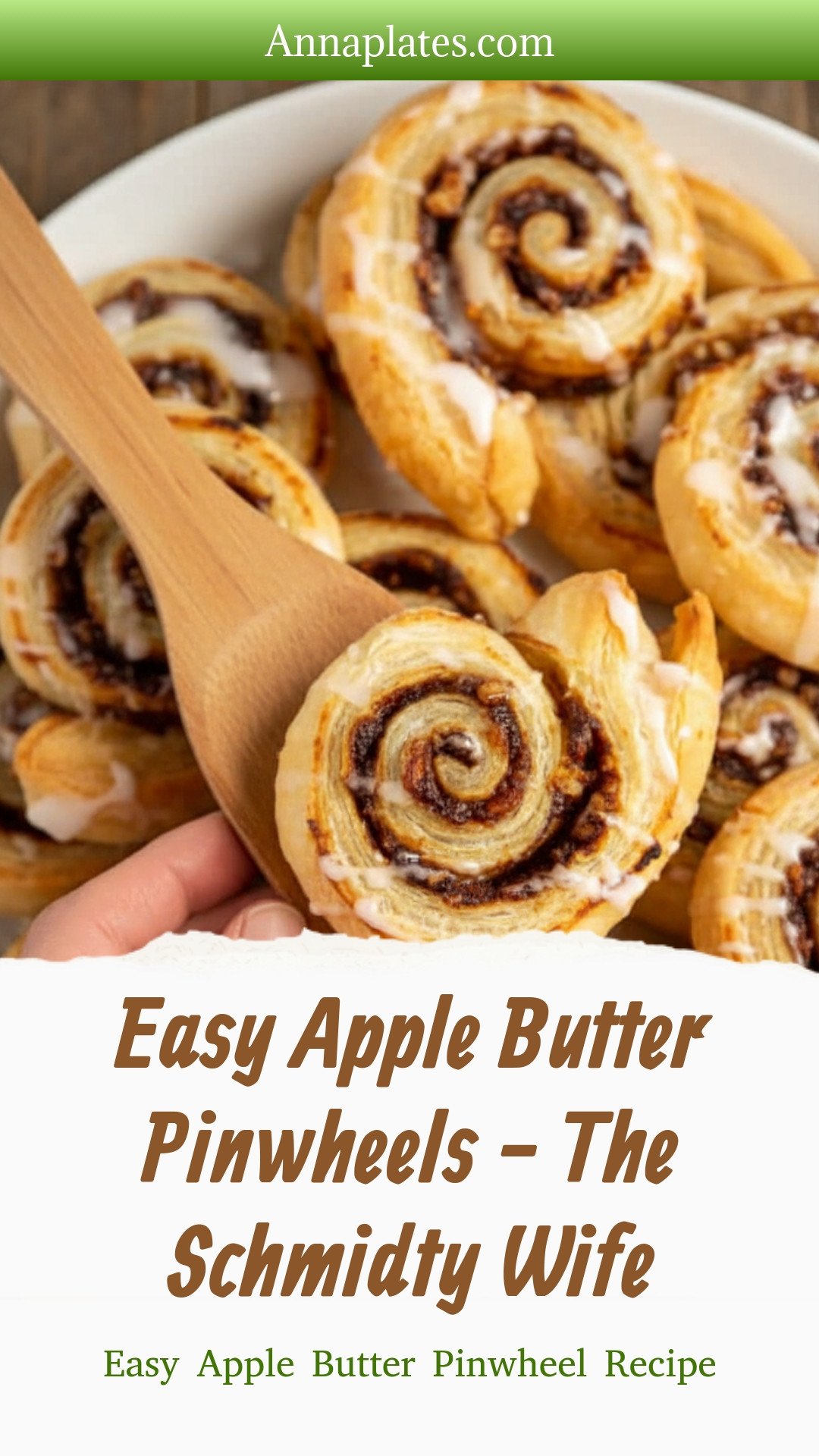Easy Apple Butter Pinwheels - The Schmidty Wife