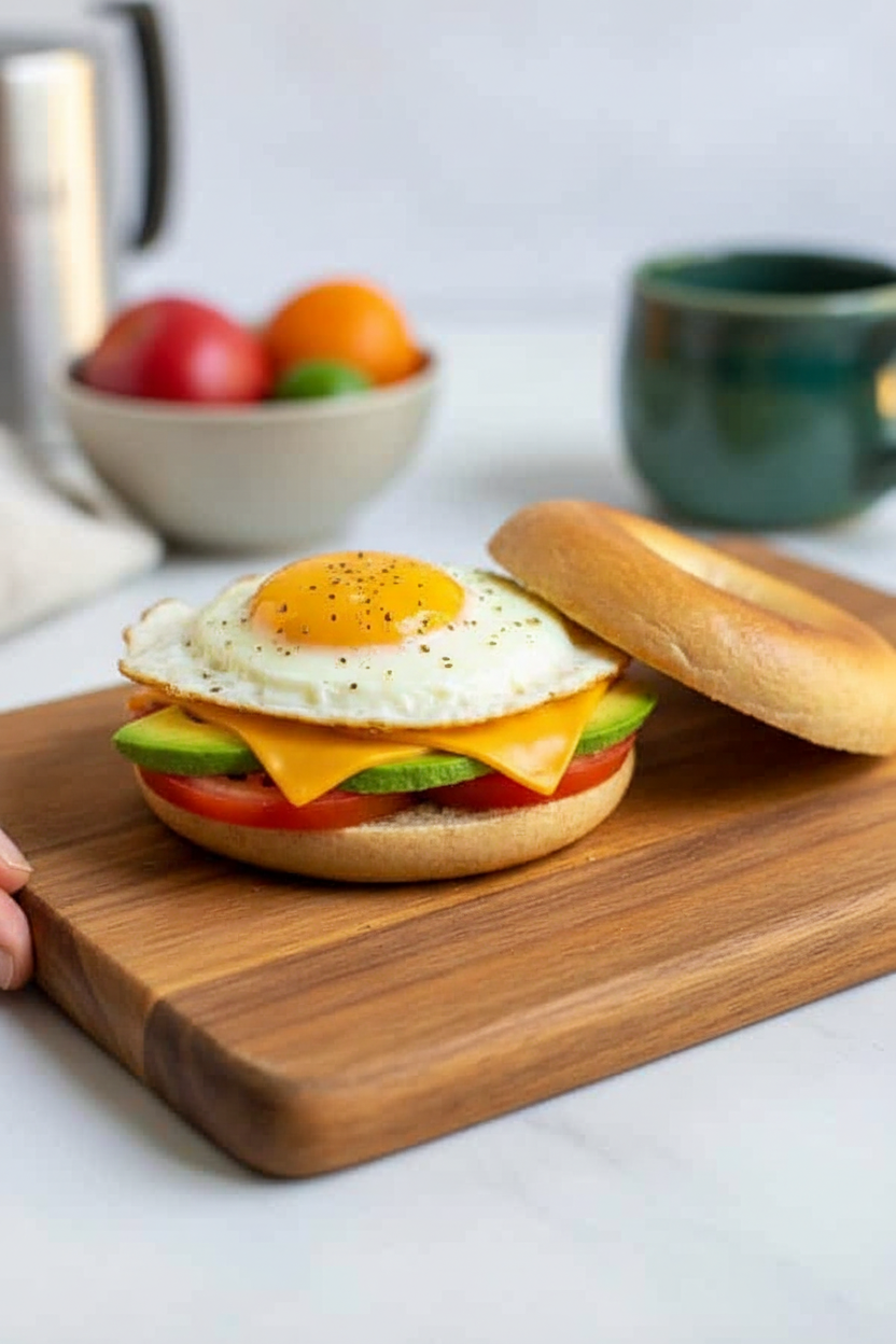 Easy Avocado Breakfast Sandwich - The Schmidty Wife