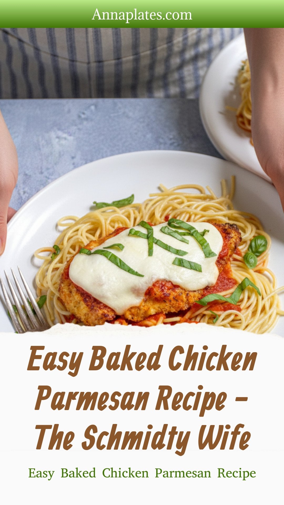 Easy Baked Chicken Parmesan Recipe - The Schmidty Wife