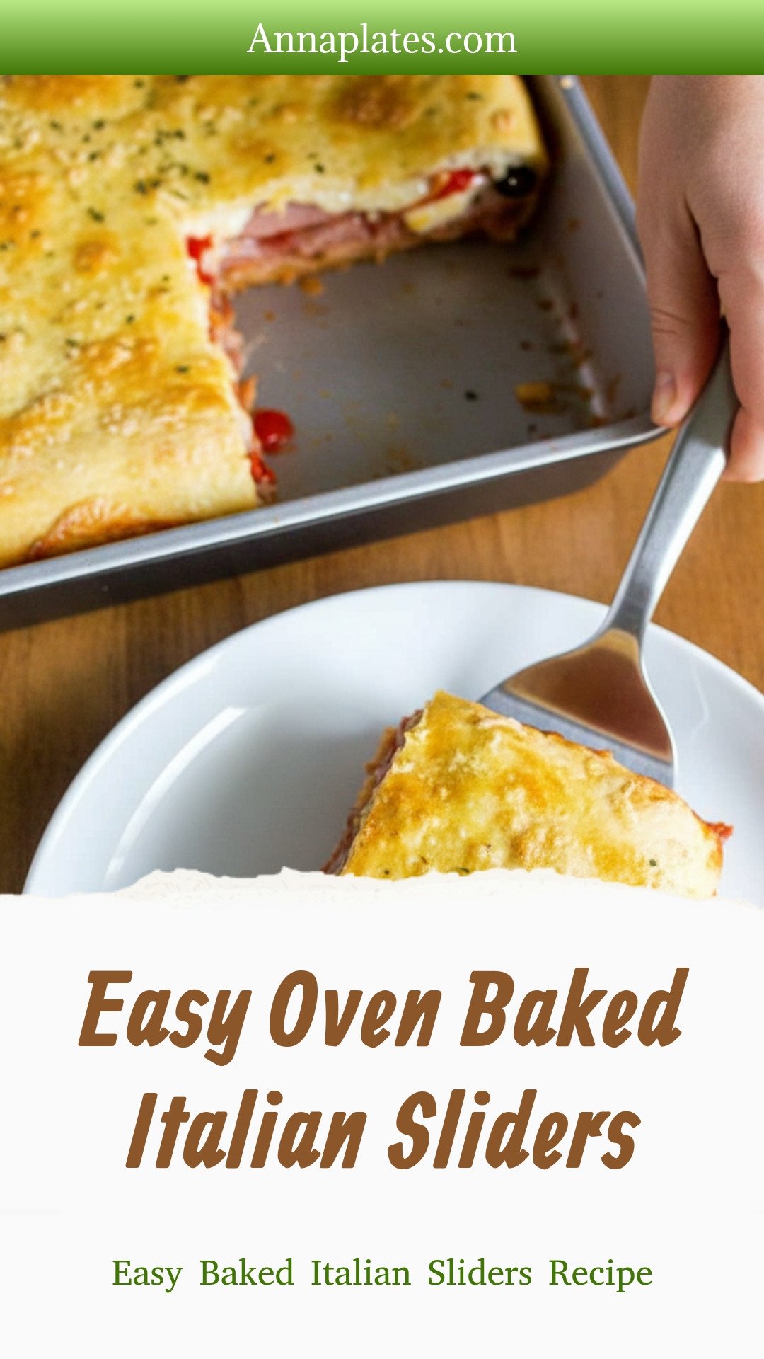 Easy Oven Baked Italian Sliders