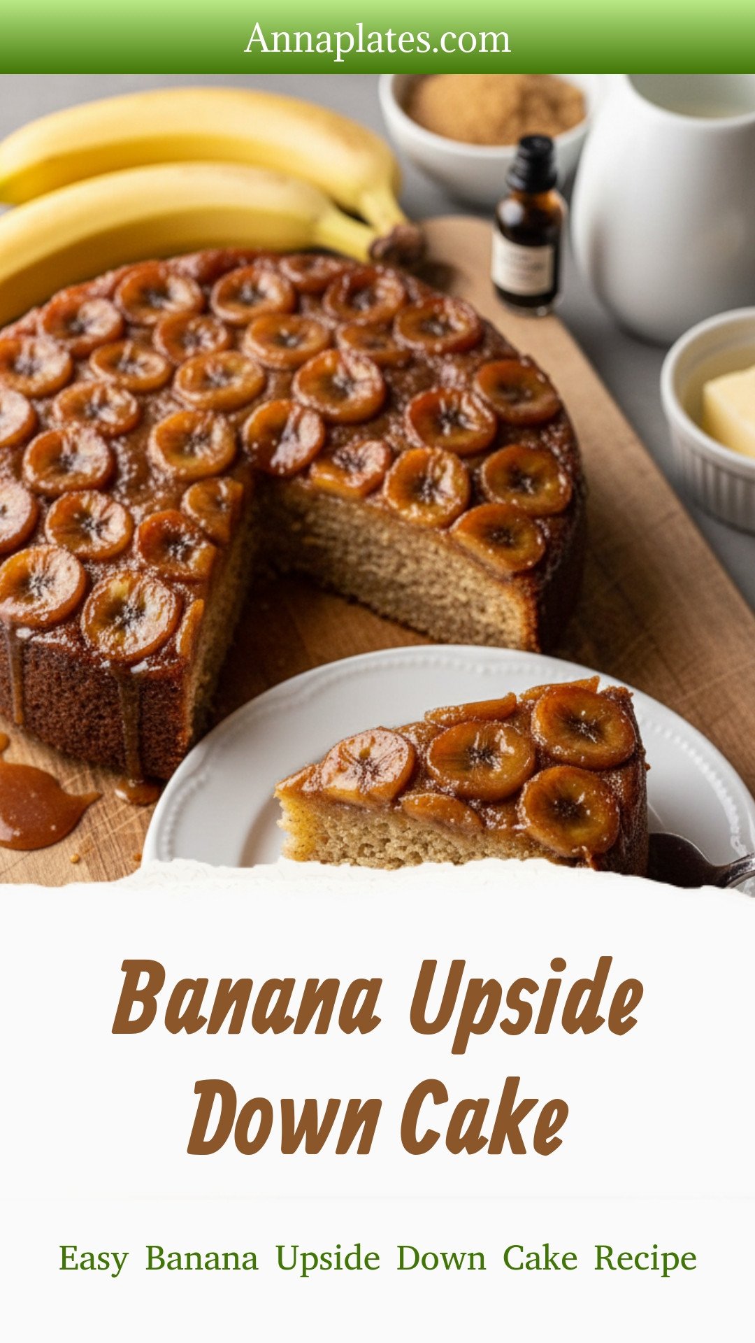 Banana Upside Down Cake