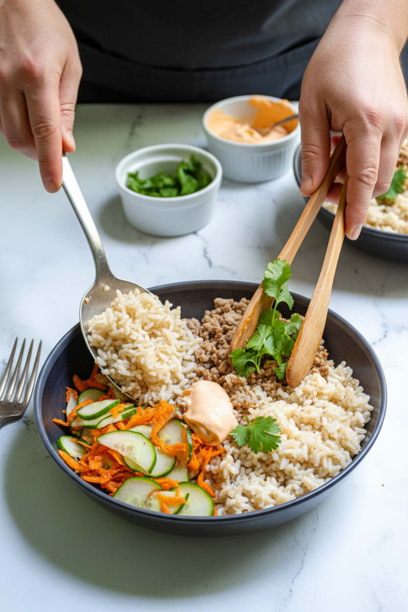 Easy Banh Mi Rice Bowls Recipe - The Schmidty Wife