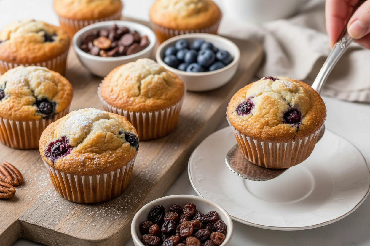 Basic Sour Cream Muffin Recipe