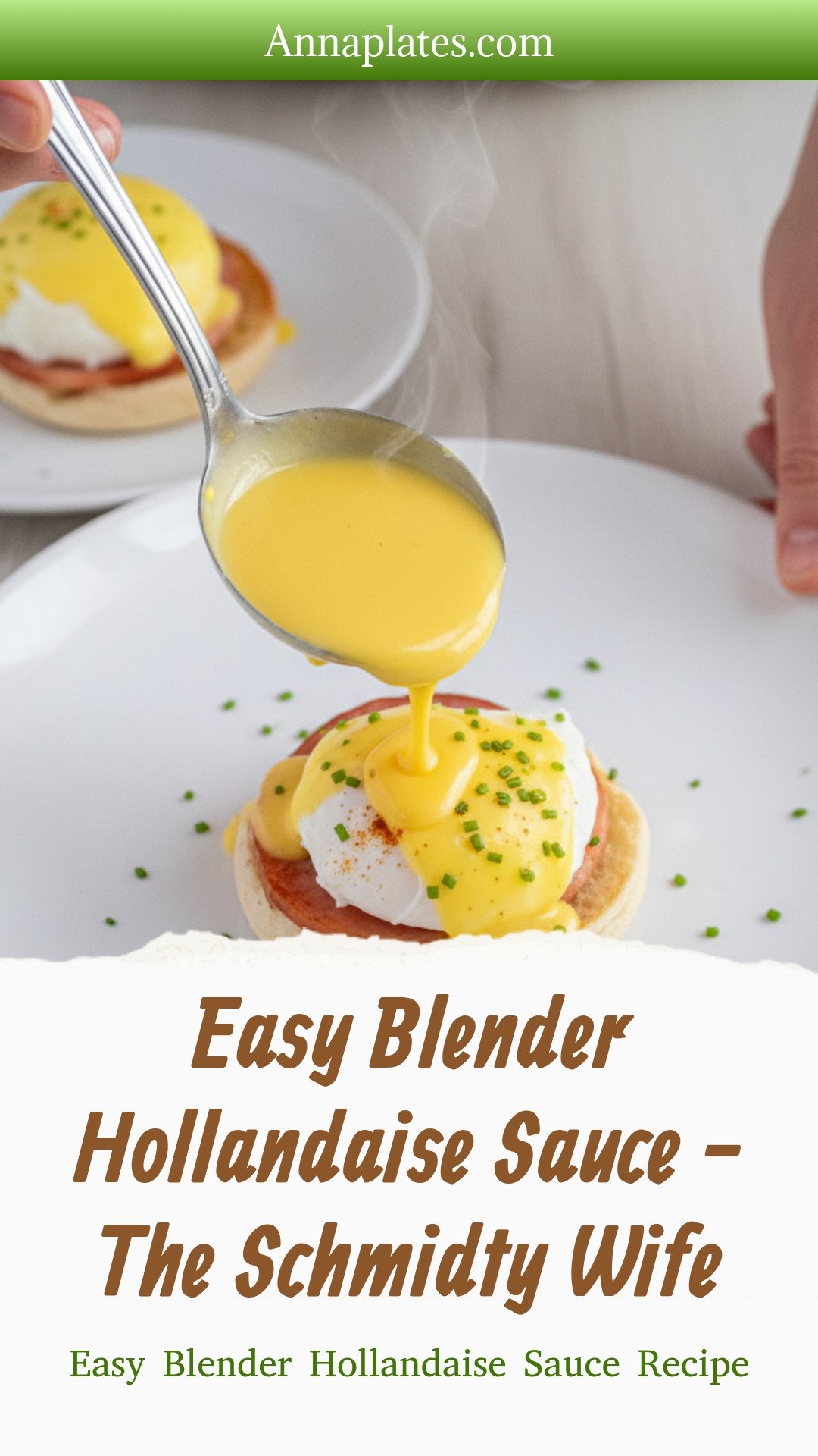 Easy Blender Hollandaise Sauce - The Schmidty Wife